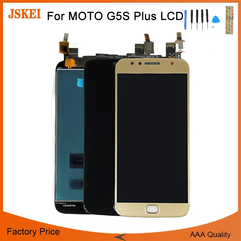 

For Motorola Moto G5S Plus 5.5" LCD Display Touch Screen Panel with Digitizer Assembly Replace XT1802 Xt1803 XT1805 Xt1086