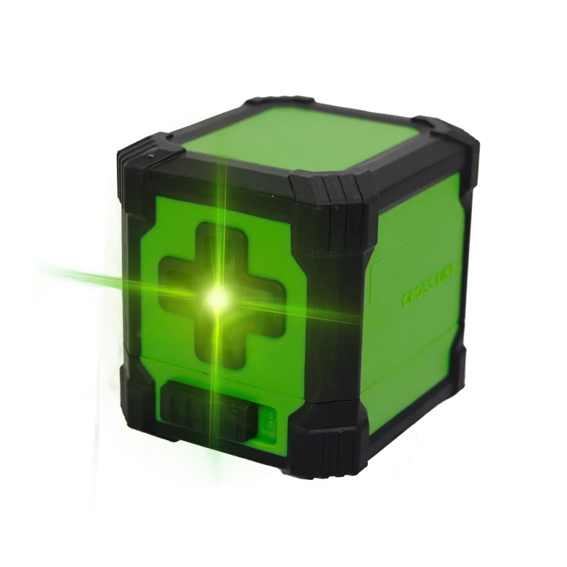 

Professional green light Mini 2 Lines Laser Level Horizontal and Vertical Cross Line laser level leveling Laser Level Kit