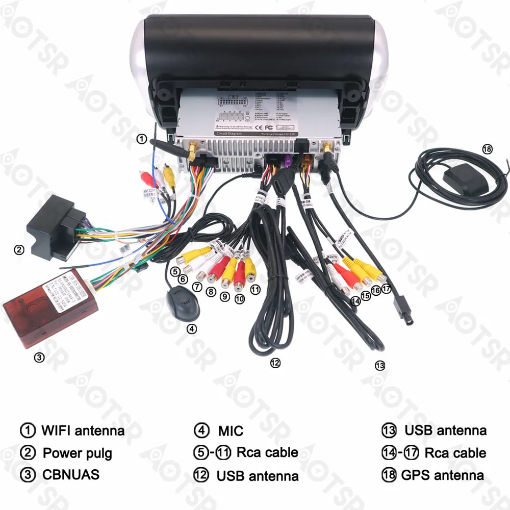 Sale Aotsr Android 8.0 GPS Navigation Car DVD Player For PEUGEOT 208/2008 2015+ Multimedia 2 din Radio Recorder Navigation Bluetooth 4