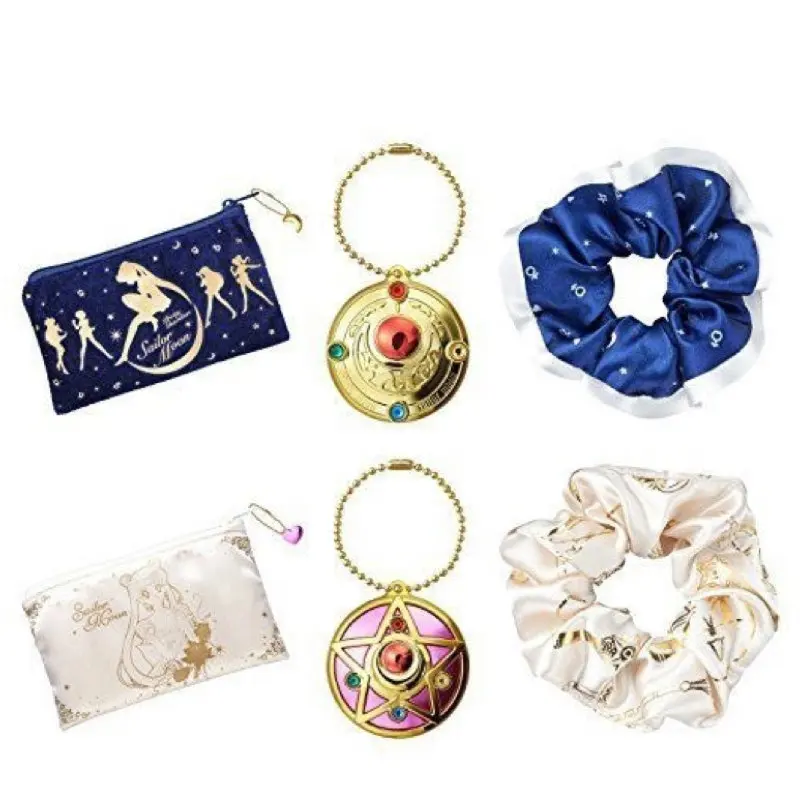 

Sailor Moon 20th Anniversary Capsule Goods Silver Moon Crystal ver Gashapon Figure Anime Toy Full Set 100% Original