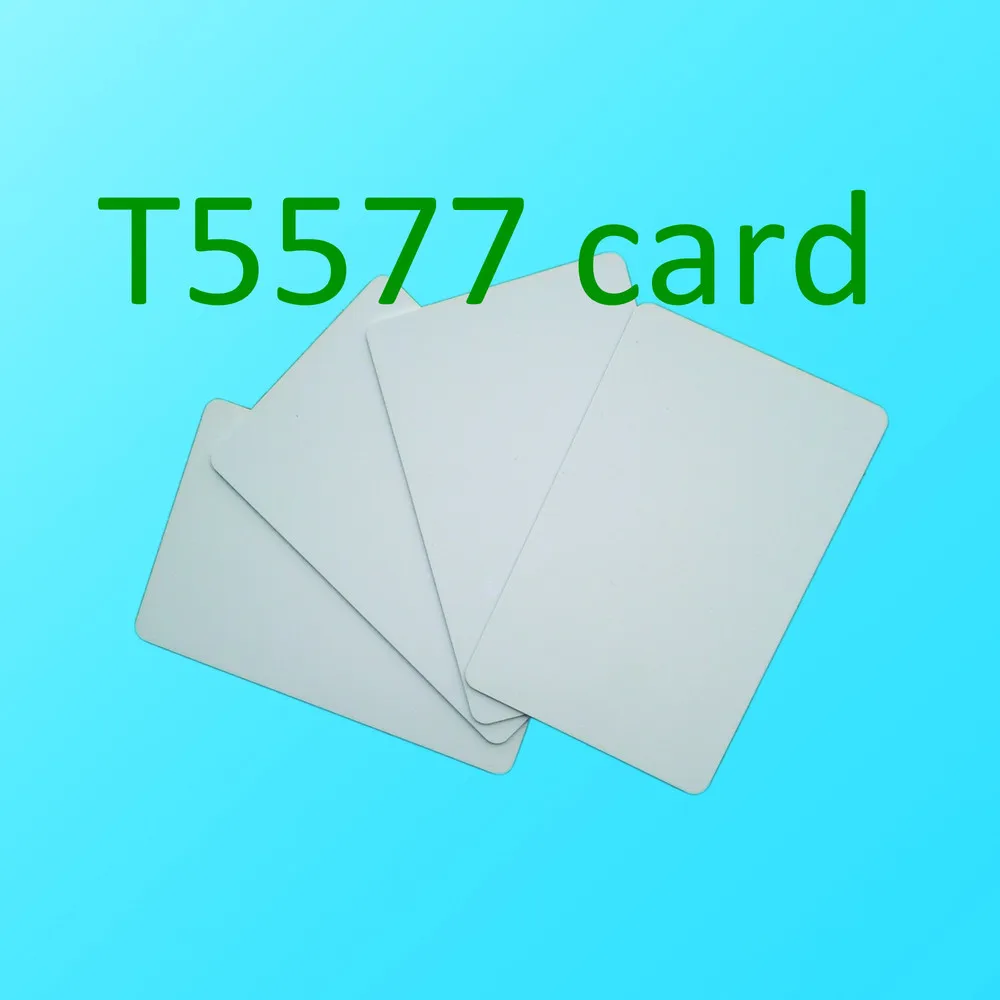 10шт RFID 125KHz возможностью записи перезаписи T5577 / T5567 / T5557card Близость карты доступа