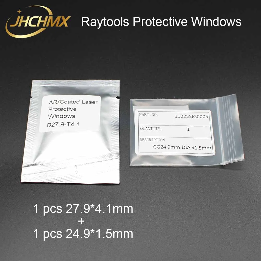 JHCHMX Raytools Лазерная Защитная Windows 27 9*4 1 + 24 9*1 5 верхняя линза для волоконная лазерная