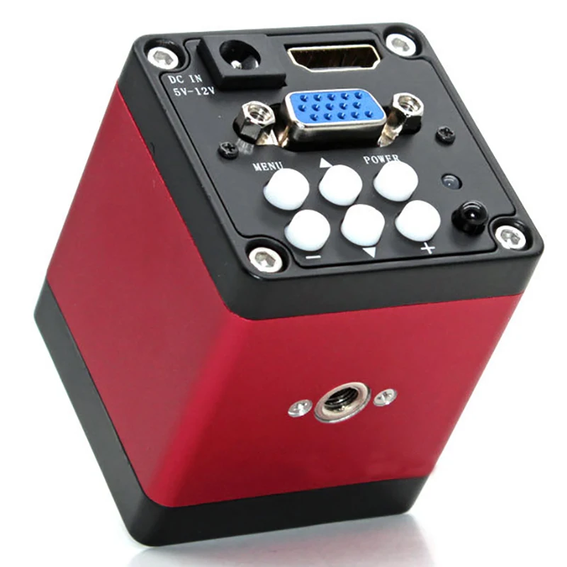 

Newest 14Mp Hdmi Digital Microscope Camera For Stereo Microscope Industry Inspection Dual Display Output(Eu Plug)