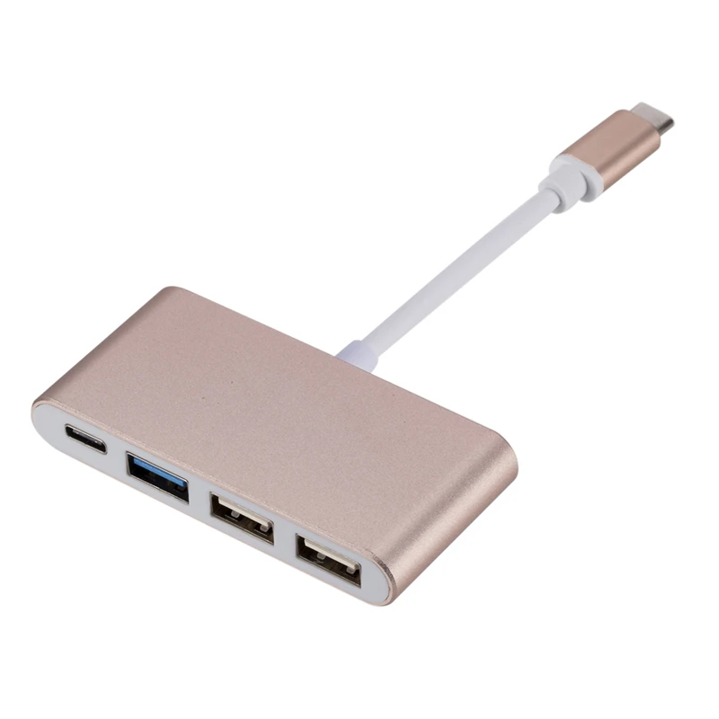 Asunflower type C конвертер USB C концентратор для MacBook Air 13 адаптер USB C к USB 3,0 2,0 PD Зарядка 4 порта USB C концентратор type C разветвитель