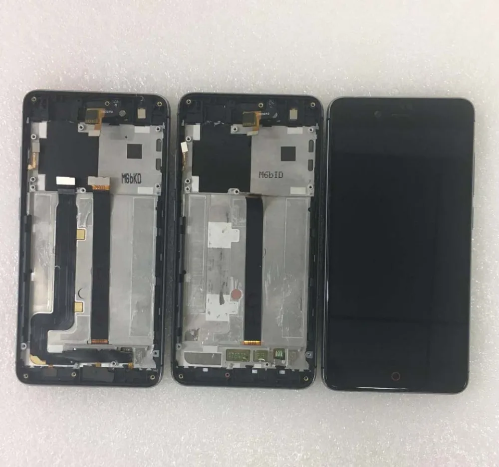 

Original LCD For 5.0" ZTE Nubia Z11 Mini NX529J Lcd screen display+Touch screen digitizer with frame White/Black free shipping
