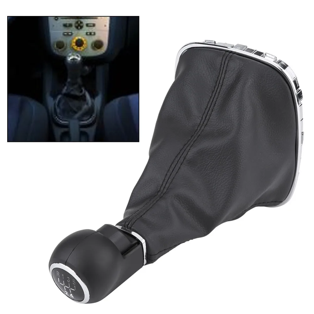 

New Car Gear Shift Knob Lever Stick Gaitor Boot Cover for Opel Corsa D 009140093 19276456 Car Accessories