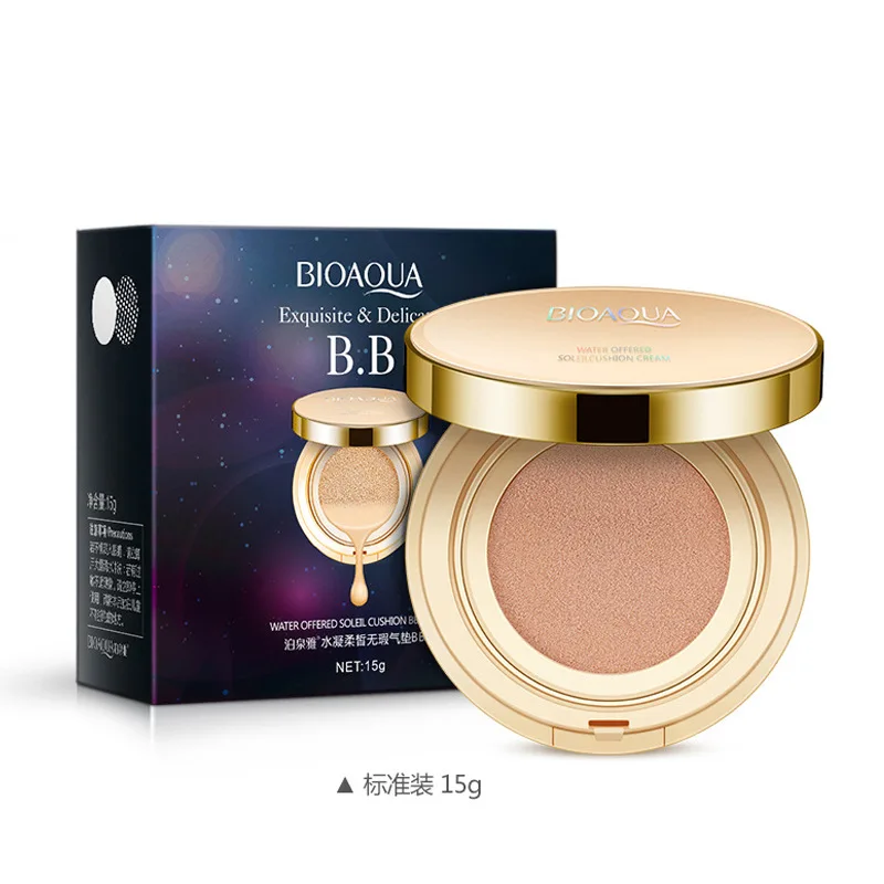 

Flawless cushion BB cream Moisturizing Natural Concealer Base nude makeup Cosmetics