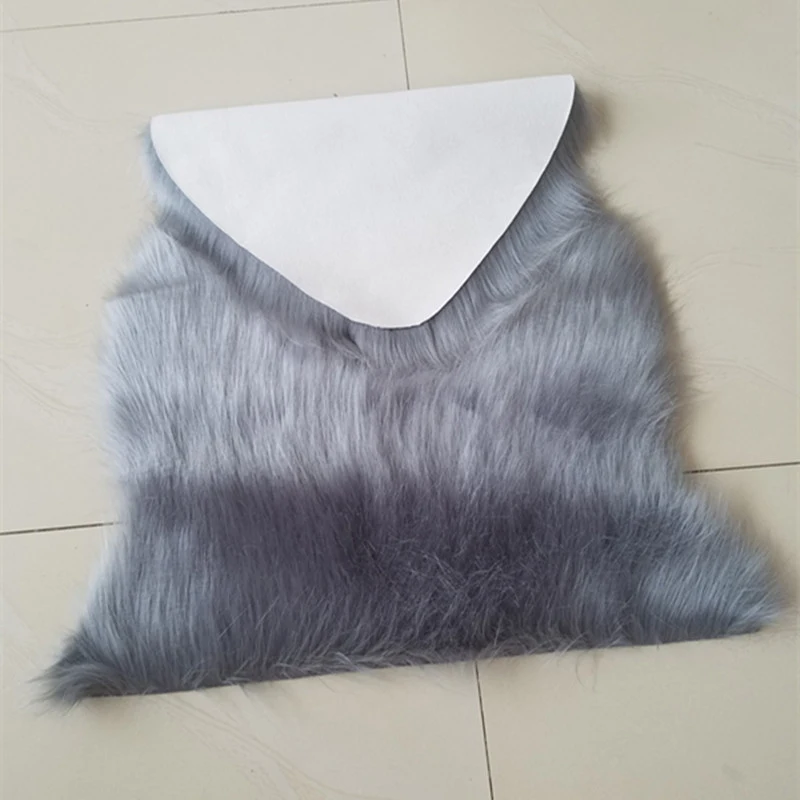 Чистый высококачественный Мягкий моющийся искусственный коврик из овечьего меха Мягкий для спальни диван пол