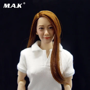 

1/6 Female Head Sculpts KM005 Model Toys For 12" Female Action Figure Accessory