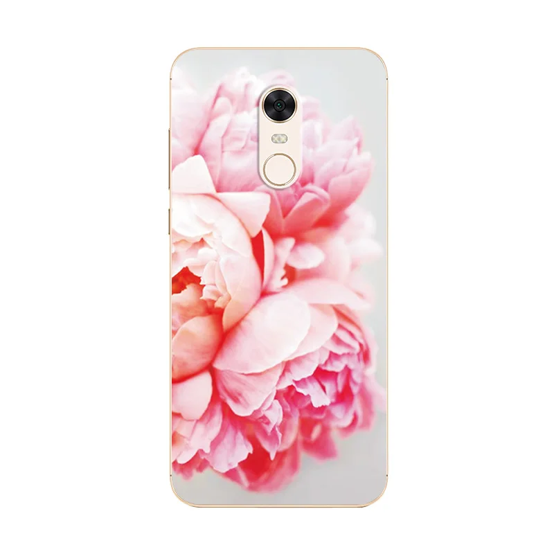 Cute Art Cases Coque For Xiaomi Redmi 5 Plus Flower Silicone Novelty Phone Shell For Redmi 5Plus 5.99 inch Back Cover Fundas