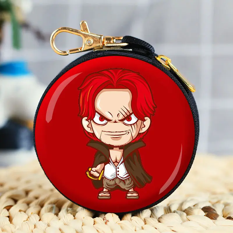 Цельный узор плюшевый набивной кошелек Обезьяна D. Luffy Roronoa Zoro кошелек детский подарок