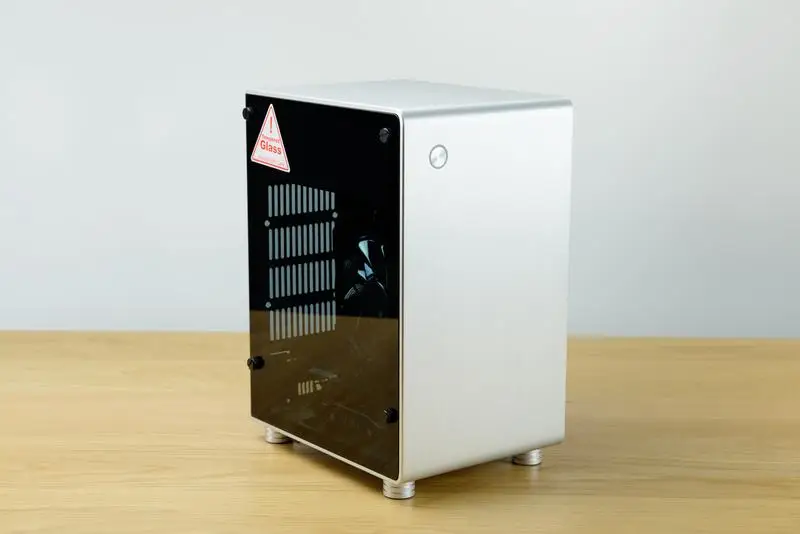 Jonsbo U1 PLUS ITX алюминиевая сторона через шасси Настольный уровень маленький чехол для компьютера