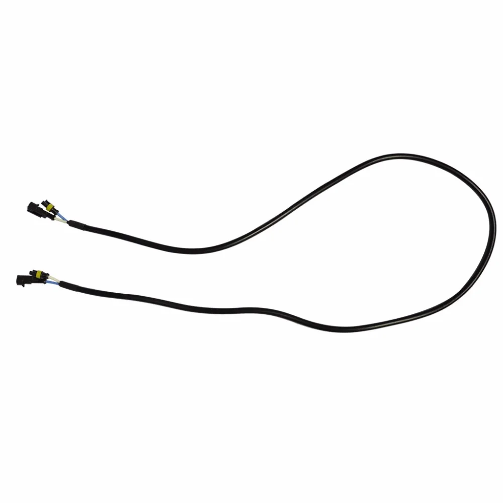 AMP Extension Cord High Voltage Extend Wire Cable for HID Xenon Ballast Wiring Harness H1 H3 H4 H7 H8 H11 9005 9006 2pcs