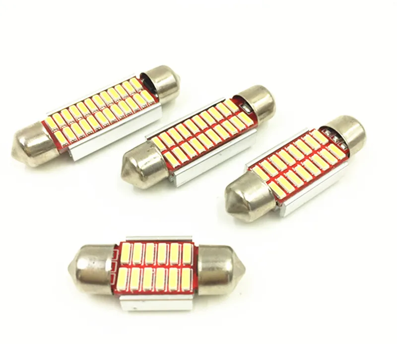 Светодиодный светильник Festoon C5W C10W 31 мм супер яркий 4014 SMD Canbus без ошибок для салона