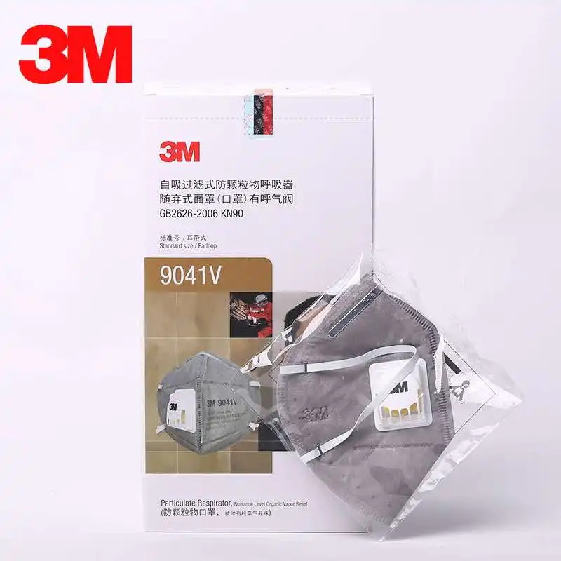 

3M 9041V 9042V activated carbon mask anti-formaldehyde decorative odor dustproof anti-fog pregnant women safety breathing mask