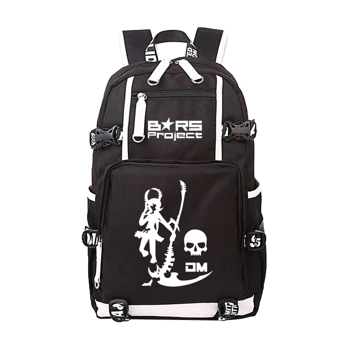 

Anime BLACK ROCK SHOOTER Cosplay Anime Anime backpack BRS student canvas bag computer bag casual male and female
