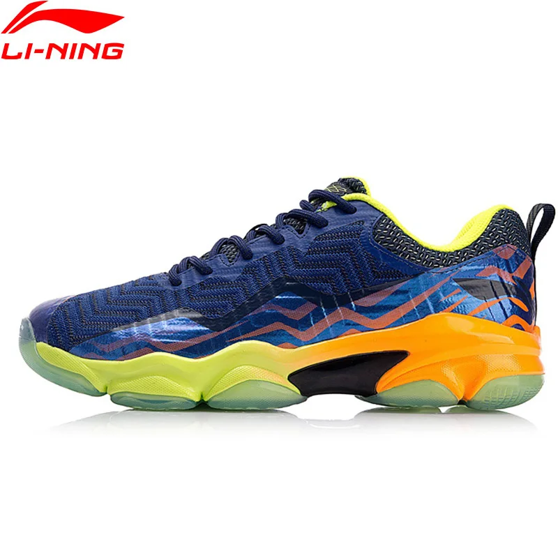 

(Clearance Sale)Li-Ning Men SONIC BOOM KNIT Professional Badminton Shoes LN BOUNSE+ Cushion LiNing Sport Sneakers AYZN011 XYY073
