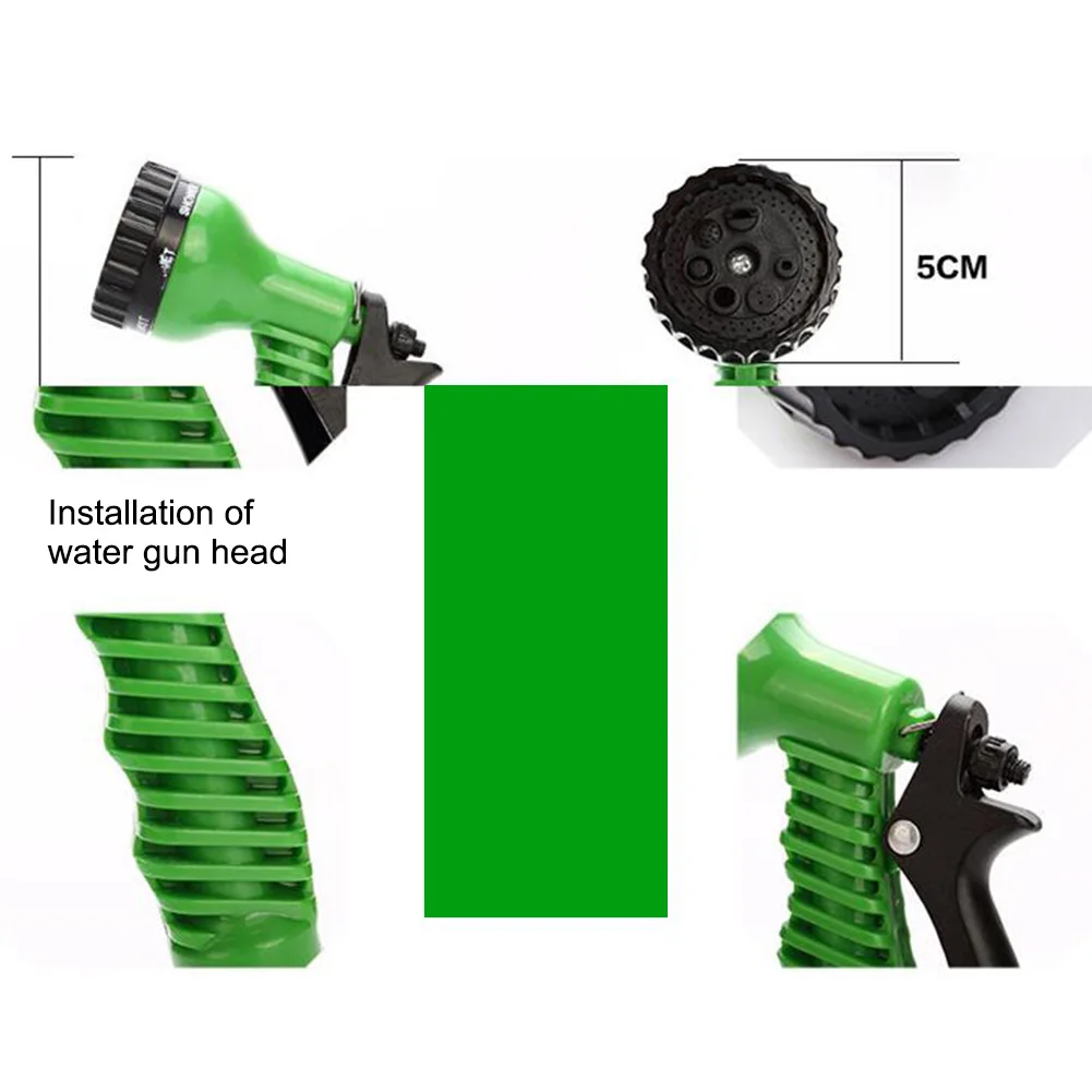 Садовые регулируемые насадки для разбрызгивателя, распылитель для воды, насадка высокого давления, водяной пистолет для полива сада, мойка автомобиля