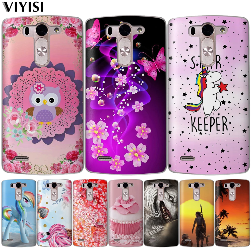 

VIYISI For LG X Power 2 X Screen Q6 Q8 K7 K8 K10 G4 G5 G6 Phone Cases Cute Butterfly Silicone Cover for k8 k10 2017 case