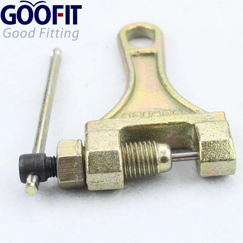 Цепной выключатель GOOFIT #428 520 525 528 530 инструмент для мотоцикла велосипеда