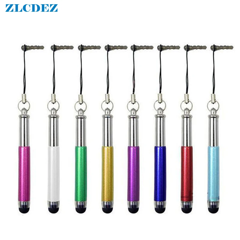 Aluminum Universal Elastic Phone Collapsible Touch Screen Pen Mini