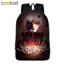 Anime Tokyo Ghoul Backpack For Teenage Girls Boys Children School Bags Cartoon Tokyo Ghoul Kaneki Ken