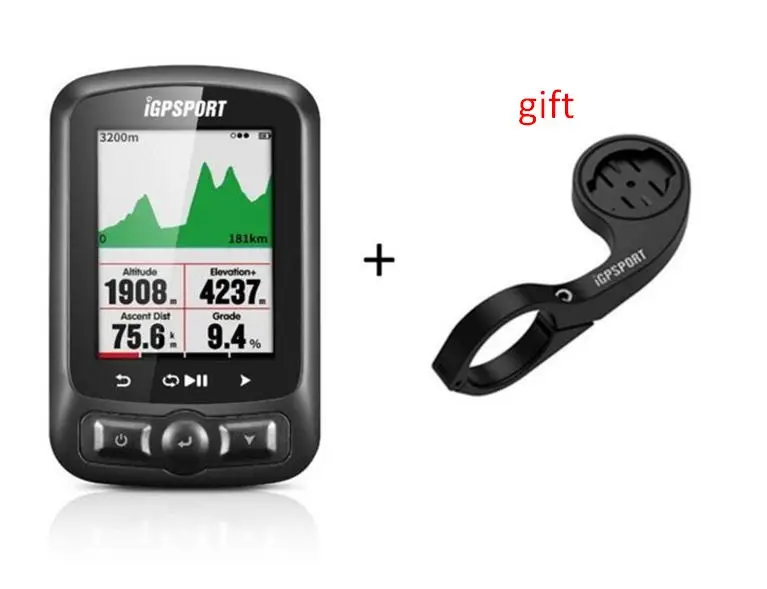 

iGPSPORT IGS618 GPS Cycling Computer Wireless IPX7 Waterproof Bicycle Digital Stopwatch Cycling Speedometer ANT+ Bluetooth 4.0
