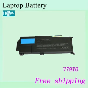 

Free shipping 100% New 14.8v 3800mah Laptop battery For DELL V79YO V79Y0