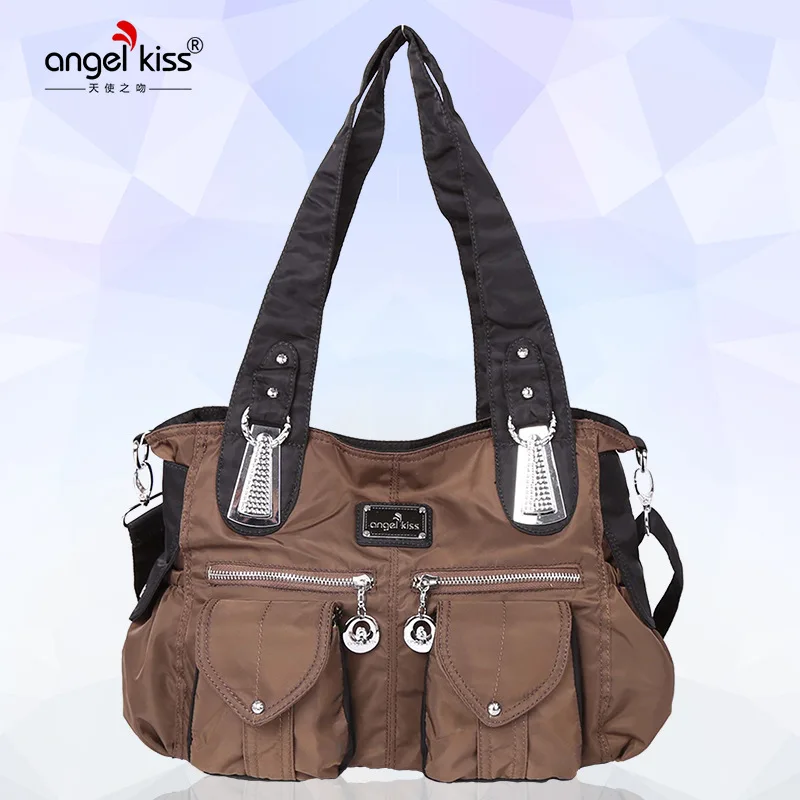 

Angel Kiss High Quality Nylon Handbag Casual Wild Women's Handbag Telescopic Shoulder StrapTote Crossbody Bags for Women