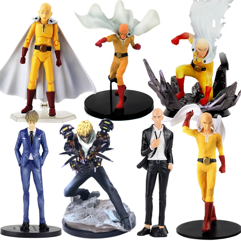 Anime One Punch Man Hero Saitama Nendoroid 575 PVC Figure Toy Gift New No BOX