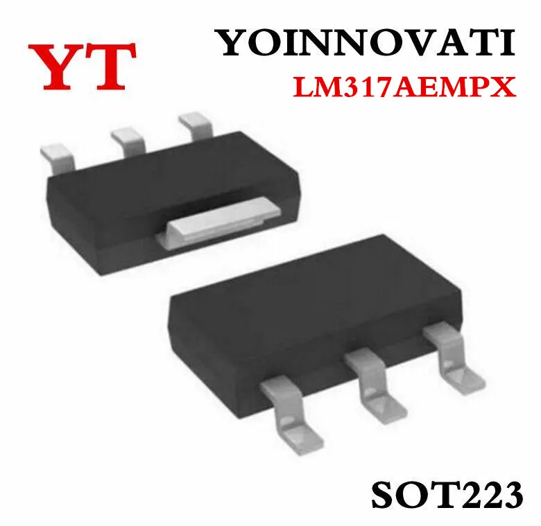 100pcs/lot Lm317aempx Lm317aem Lm317 N07a Sot223 Ic Best Quality ...