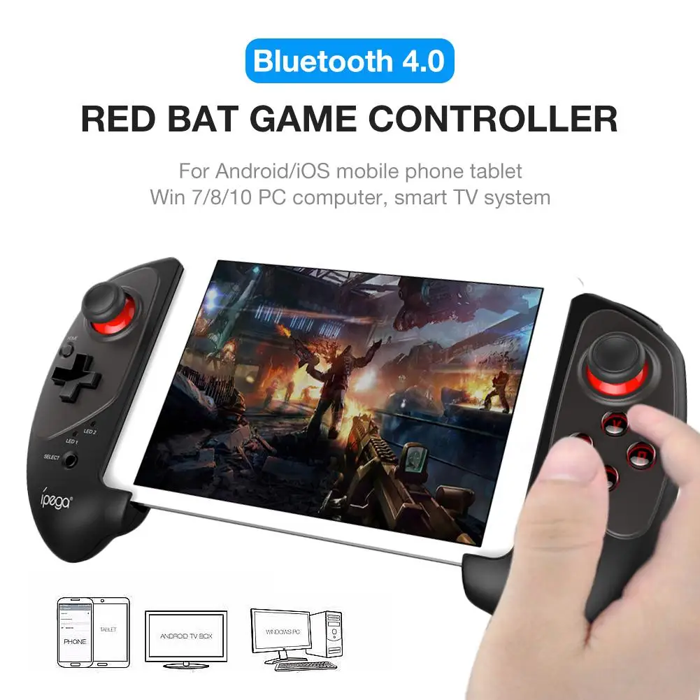 

PG-9083s Bluetooth 4.0 Wireless Gamepad Bluetooth Gaming Controller Mobile Phone Gamepad Gaming Joystick For Android IOS PC TV