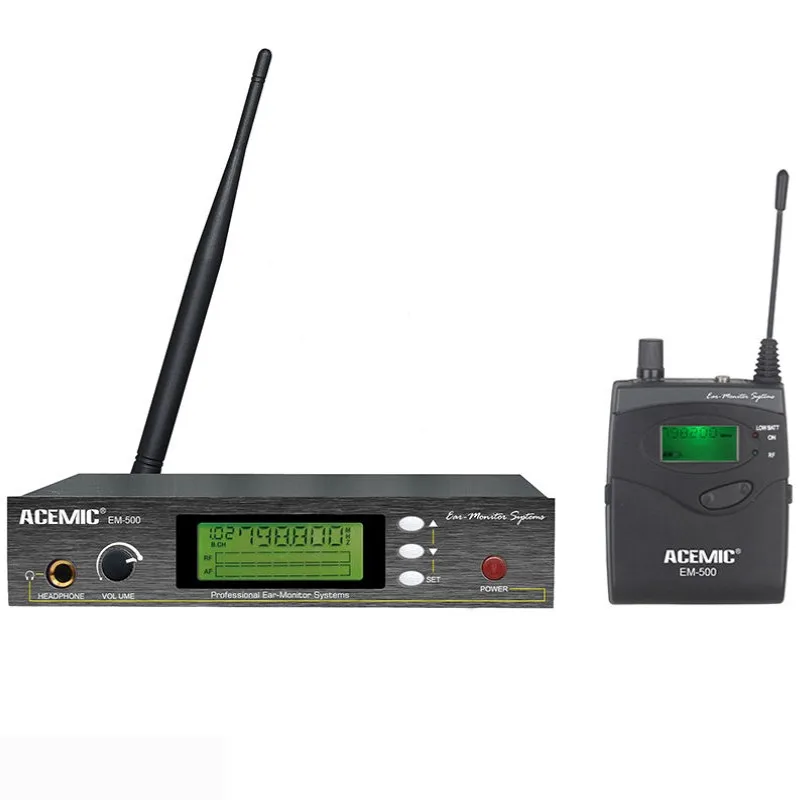 

ACEMIC EM-500 professional wireless in ear monitor system earphone monitor simultaneous interpretation