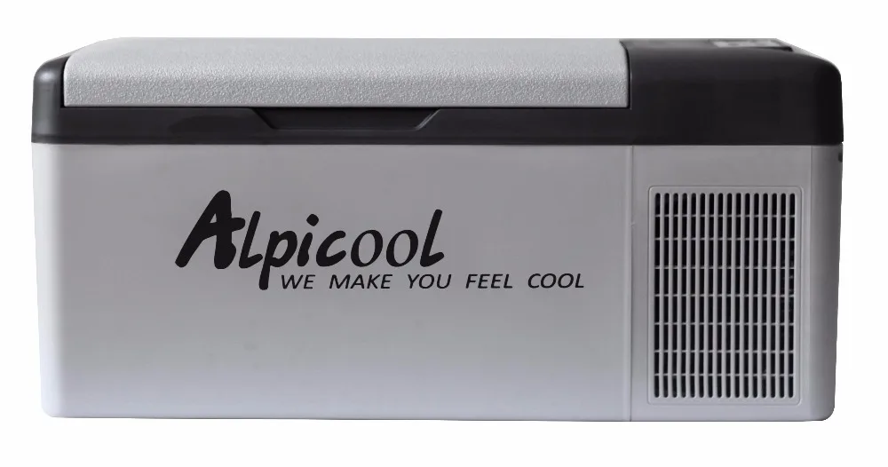 Alpicool высокое качество встроенного аккумулятора 15L Емкость dc портативный