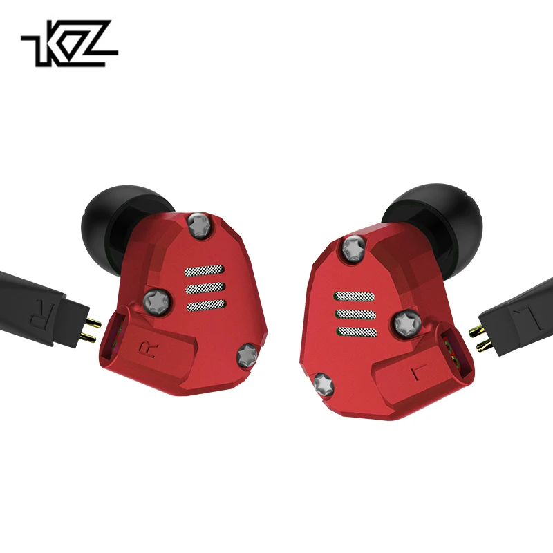 

KZ ZS6 Eight Driver Earphone 2DD+2BA Dynamic And Armature In Ear HIFI Stereo Sport Headset Detachable Bluetooth Upgrade Cable