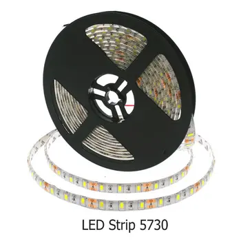 

Super Bright 5730 LED Strip IP65 Waterproof 5M/300LED DC12V Flexible LED Light White/Warm White