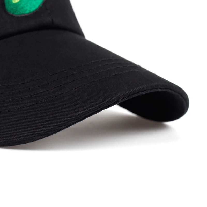 Новая хлопковая бейсболка для папы с вышивкой аниме США Snapback Whimsy головные уборы