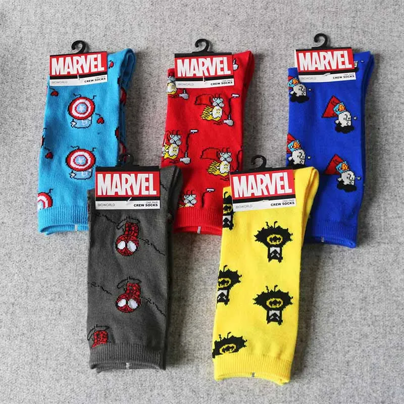 Герой комиксов Marvel общего носки в мультипликационном стиле (Железный человек