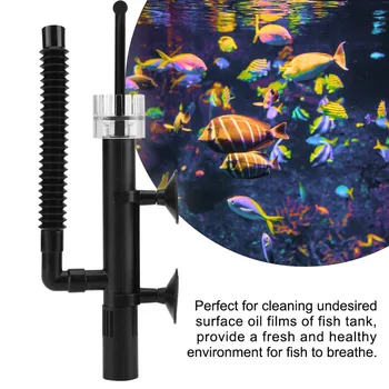 

1Pc Mini Fish Tank Surface Oil Protein Skimmer Remover for Small Coral Aquarium Install Accessories Coral Aquarium Accessories