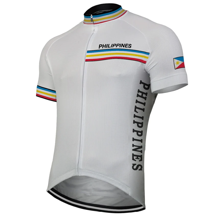 Classic Philippines Men Summer Cycling Jersey MTB Racing Bike Clothing