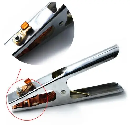 Safty Brass Material Welding Steel Ground Clamp American Earth Clamp 300A American Type