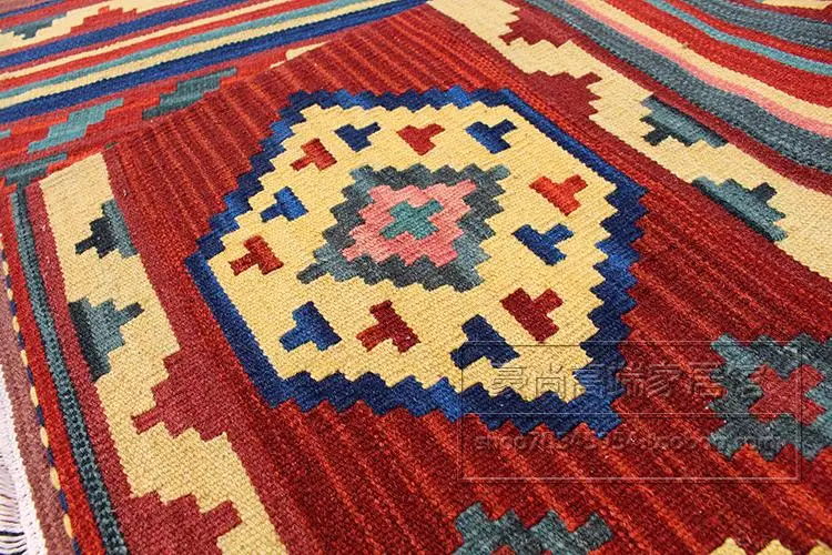 Turkey exotic national wind pure wool handmade high - end carpet living room bedroom coffee table carpet 66gc154yg4 Turkey exotic national wind pure wool handmade high - end carpet living room bedroom coffee table carpet 66gc154yg4