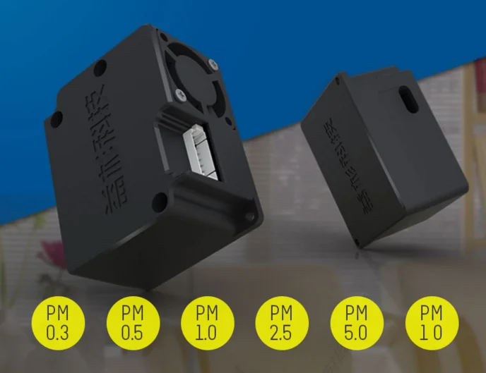 

PM2.5 Sensor A4-CG Particulate Concentration Dust Haze A4 Serial Port PWM A4-CG laser PM0.3-PM10 Sensor Air Quality PM10 Sensor