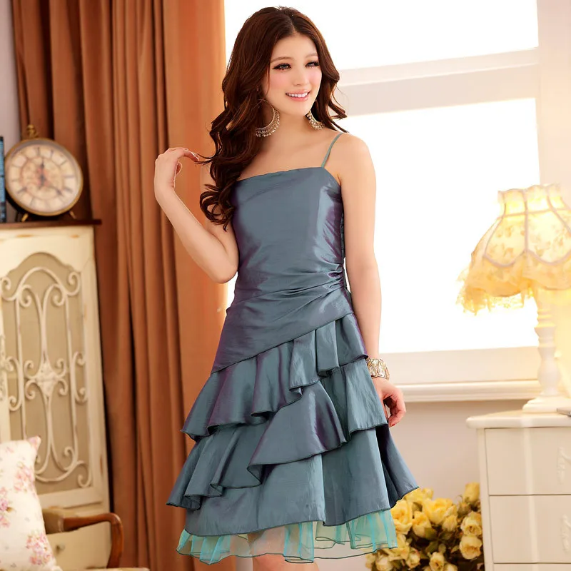 formal dress for short and chubby