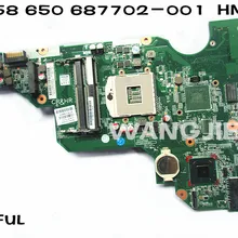 Материнская плата для ноутбука hp CQ58 650 B730 687702-501 687702-601 687702-001 аккумулятор большой емкости HM70 полностью протестирована