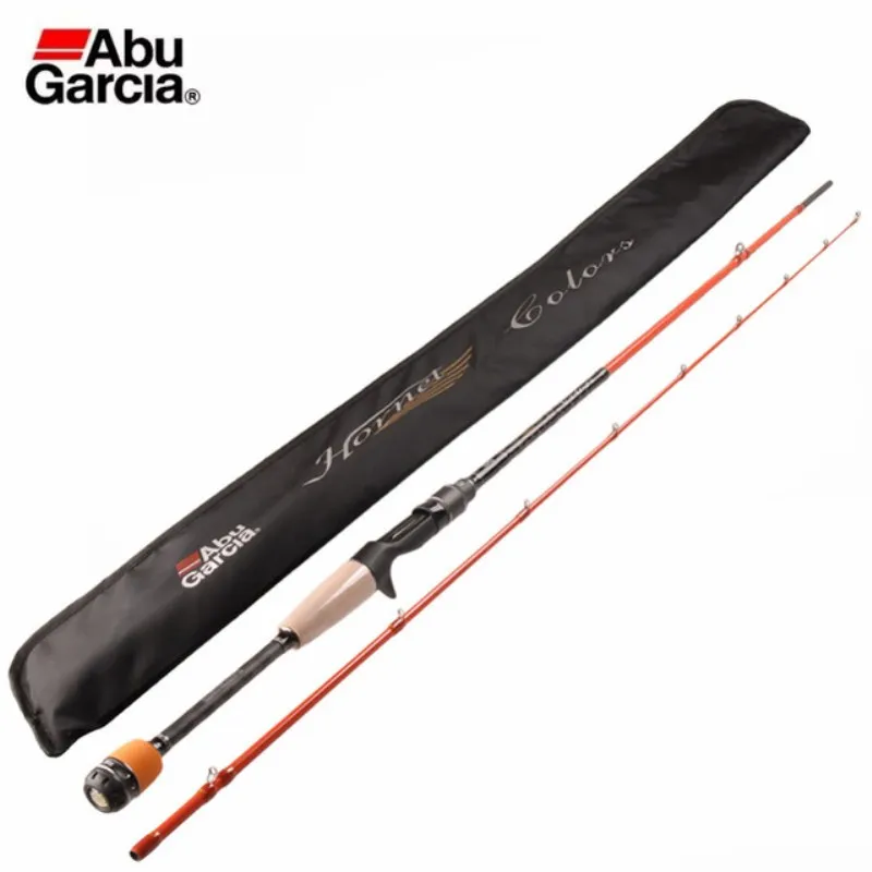 Abu Garcia MGS CA 1,98 m 2 Разделы Baitcasting Приманка стержень Мощность 3/16-3/4OZ приманка Вес Vara De Pescar жесткие рыболовные литье Прутки