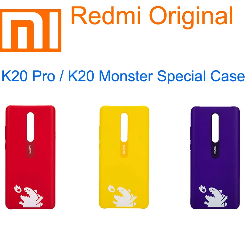 

100% Genuine Original Redmi K20 Pro,K20 Case Strange force Devil Hard PC Protective Case Back Cover For Monster Specail Edition