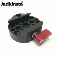 Jadkinsta камера Quick Release Plate адаптер с 3/8 винтовым креплением для DJI Ronin MX DSLR камера Fotografica Studio Kit стабилизатор
