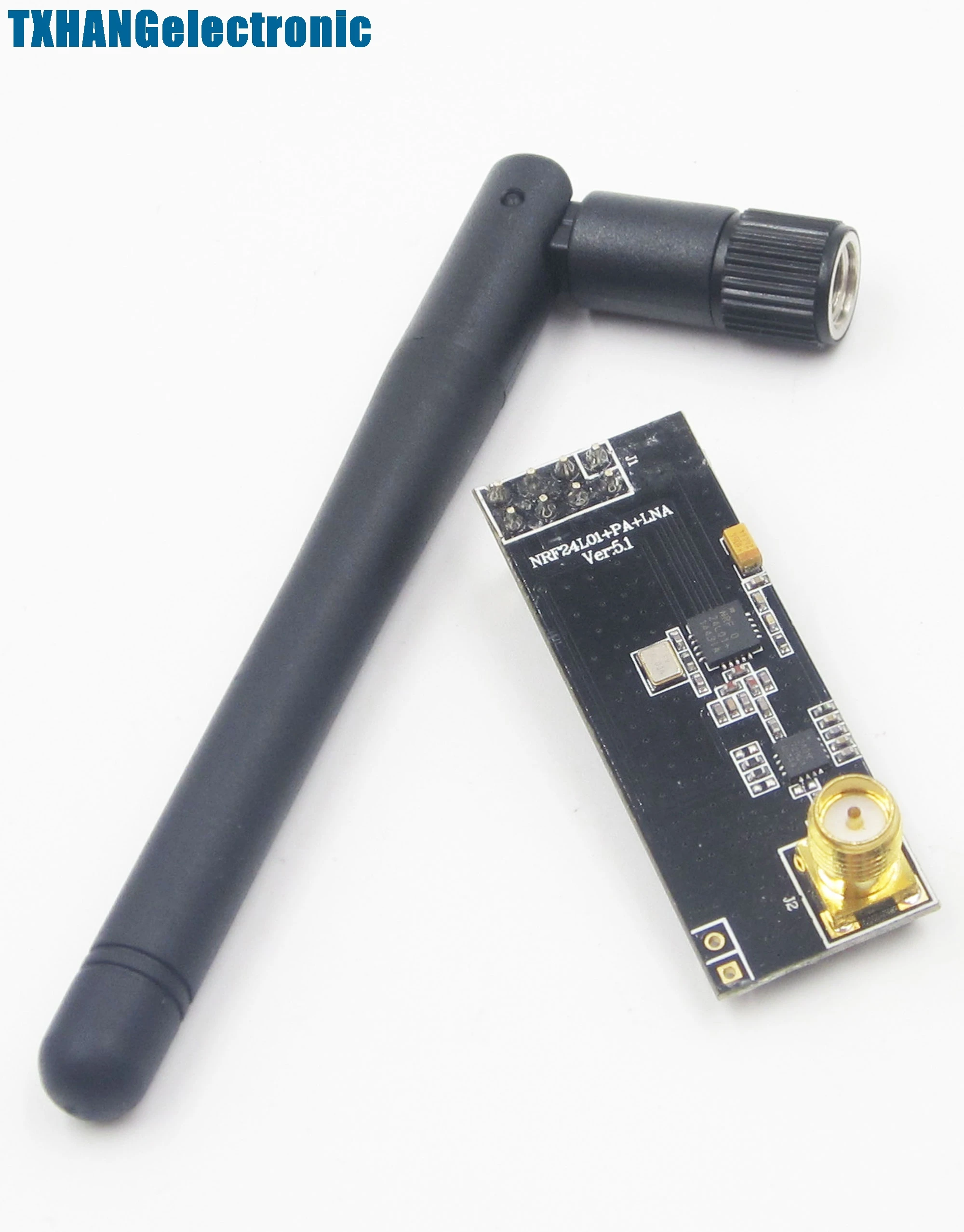 

1pcs 2.4G NRF24L01+PA+LNA Wireless Module with Ceramic Antenna