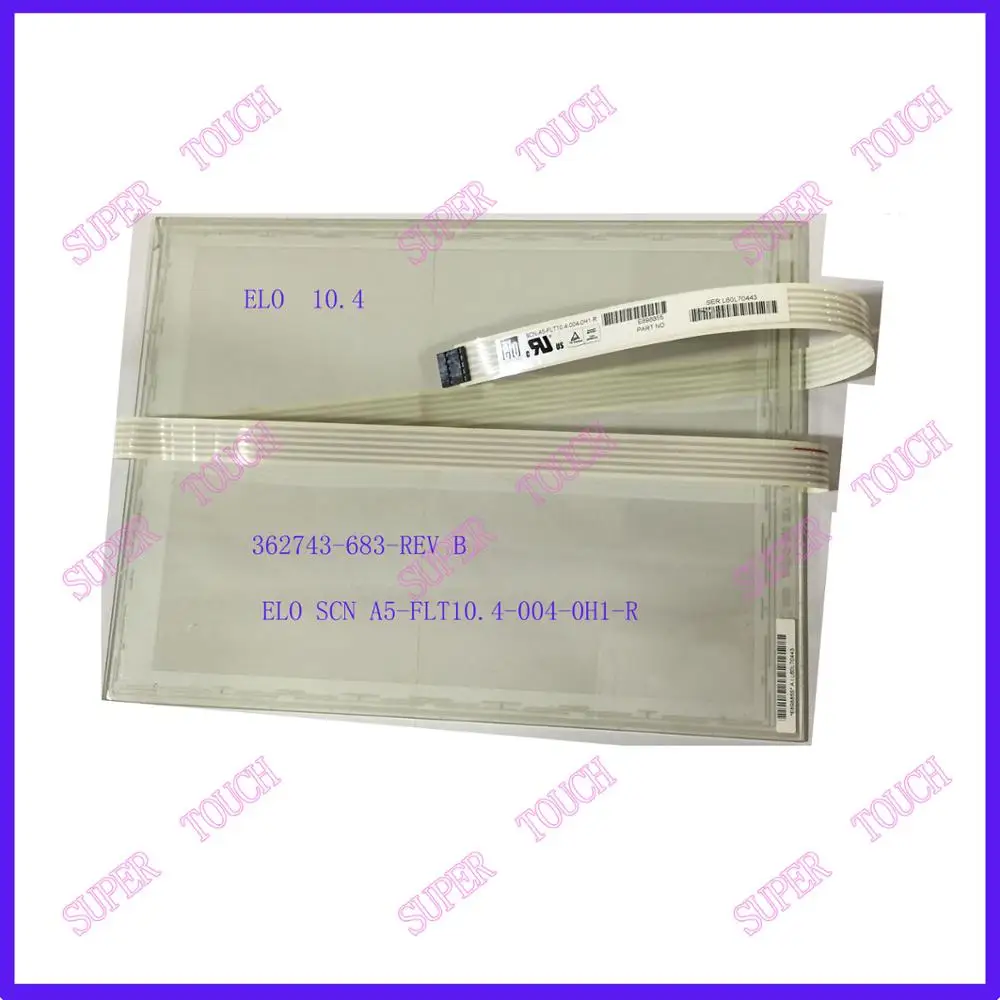 

ELO 10.4 inch five wire resistive touch screen SCN-A5-FLT10.4-004-0H1 ELO original authentic
